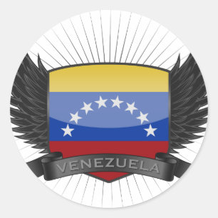 STICKER ROND VENEZUELA
