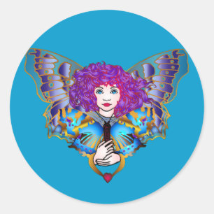 Sticker Rond Venteux