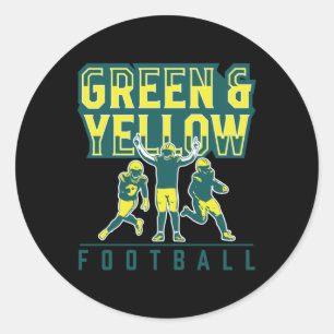 Sticker Rond Ventilateur De Football Gb - Montrez Votre Esprit 