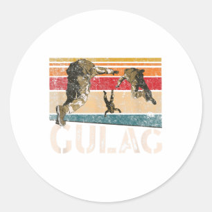 Sticker Rond Verdansk Warzone Gulag Jeux Vidéo multijoueur