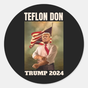 Sticker Rond Verdict réel Don Trump 2024 5 novembre 2024