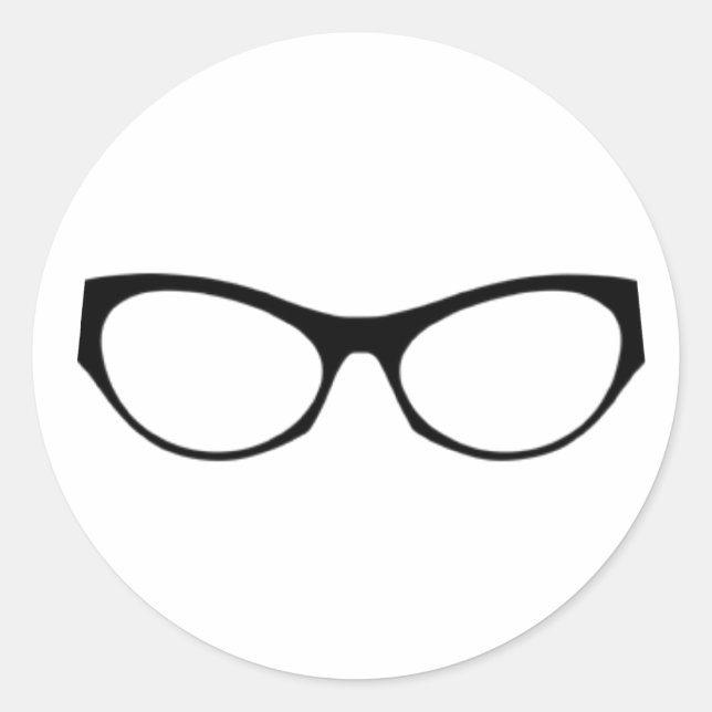 Sticker Rond Verres (Devant)