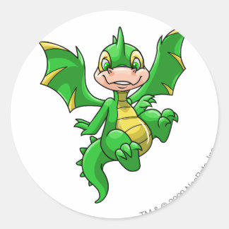Sticker Rond Vert Scorchio