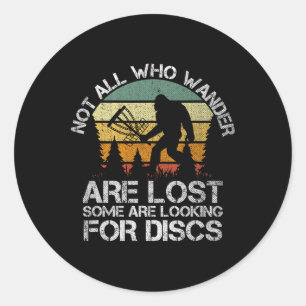 Sticker Rond Vêtement drôle de Tee Bigfoot pour hommes femmes D