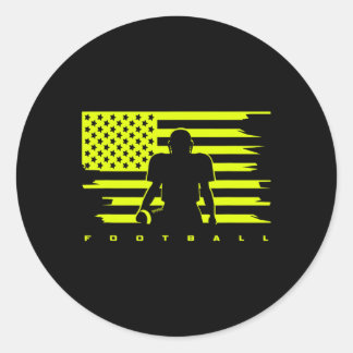 Sticker Rond Vêtements de football américain - Football 3