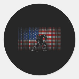 Sticker Rond Vêtements de hockey - Hockey _2