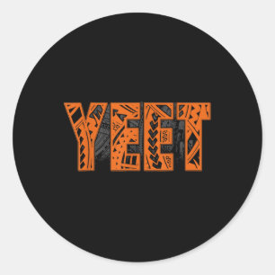 Sticker Rond Vêtements vintages, Mais D'Été, Dit Pour Tous Les