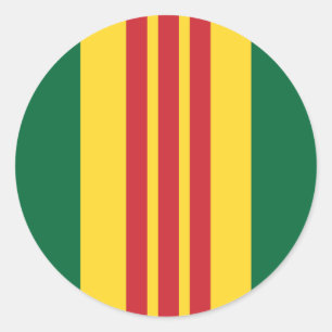Sticker Rond Vétéran du Vietnam