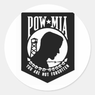 Sticker Rond Vétéran/POW