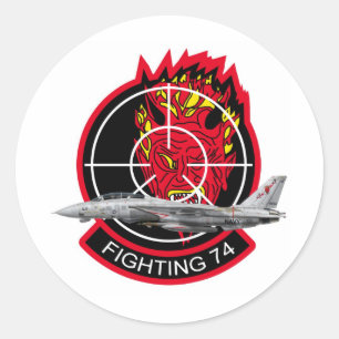 Sticker Rond VF-74 Be-Devilers