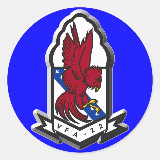 Sticker Rond vfa22 (Devant)