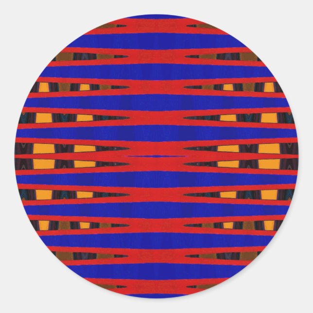 Sticker Rond Vibes lumineuses (Devant)