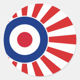 Sticker Rond Vibrant Roundel Mods