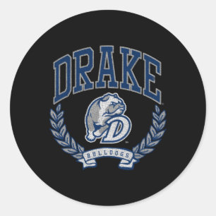 Sticker Rond Victoire de Drake Bulldogs