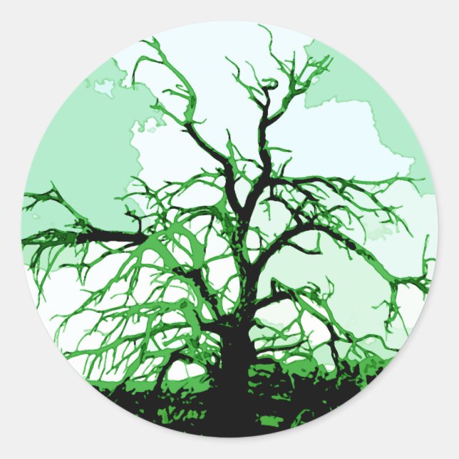 Sticker Rond Vie (Devant)