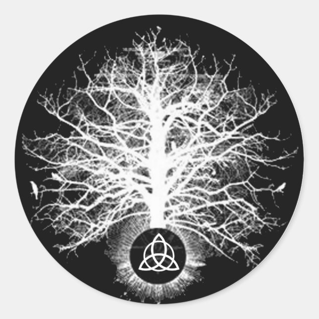 Sticker Rond vie (Devant)