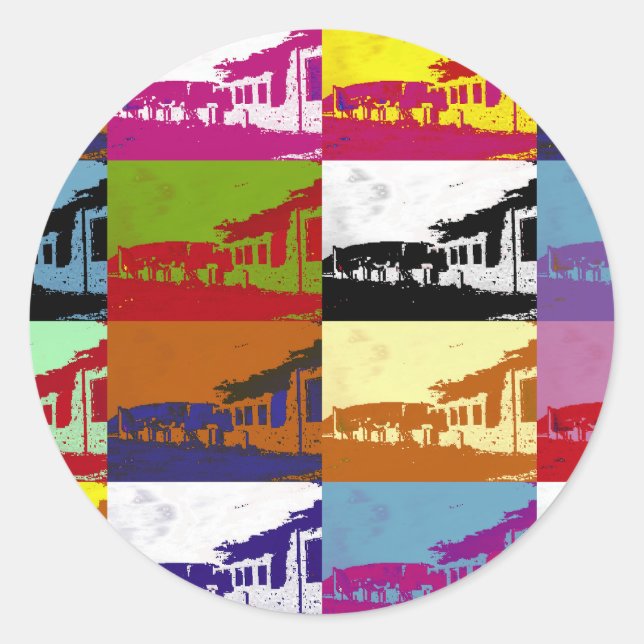 STICKER ROND VIEILLES ALLES (Devant)