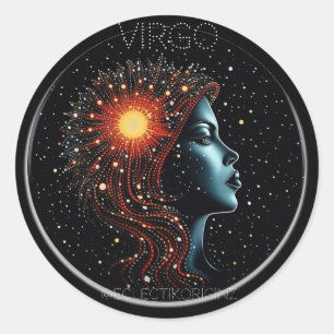 Sticker Rond Vierge