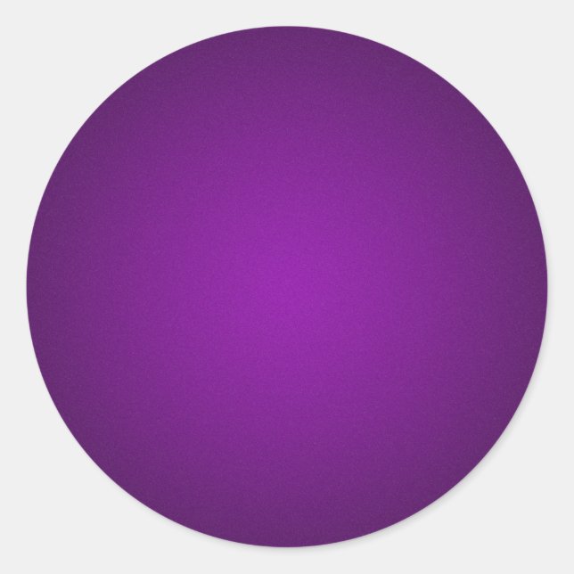 Sticker Rond Vignette violet-noir gris (Devant)