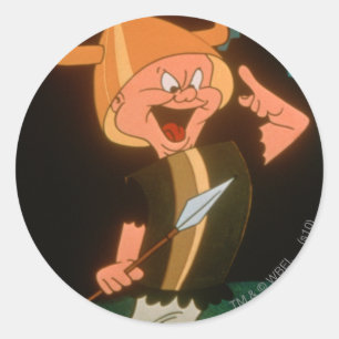 Sticker Rond Viking ELMER FUDD™