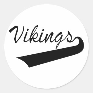 Sticker Rond Vikings