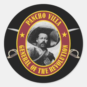Sticker Rond Villa Francisco "Pancho"