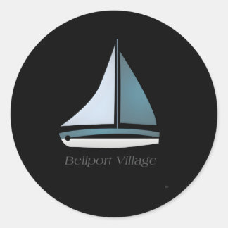 Sticker Rond Village de Bellport