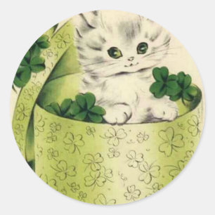 Sticker Rond Vintage