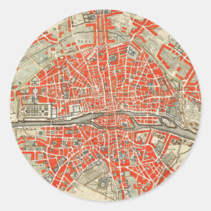 Sticker Rond Vintage