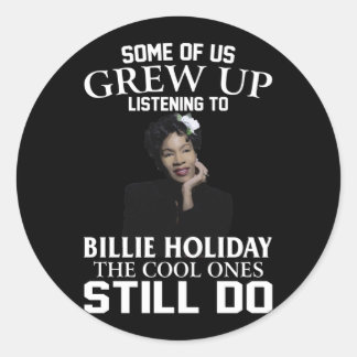 Sticker Rond Vintage Billie Gite Cadeau Les Cool Encore