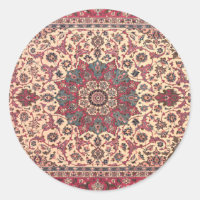 Vintage Floral Perse Motif de tapis
