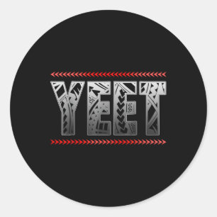 Sticker Rond Vintage Jey Dit Yeet Vêtements Sarcastiques Hommes
