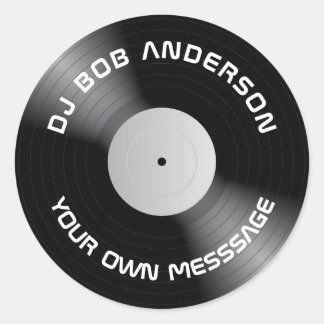 Sticker Rond Vinyle