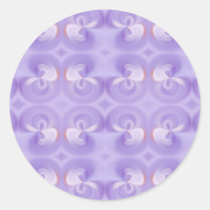 Sticker Rond Violet