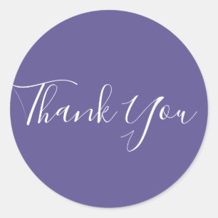 Sticker Rond Violet Pourpre Ultra 2018 Couleur Chic Glamour Fav