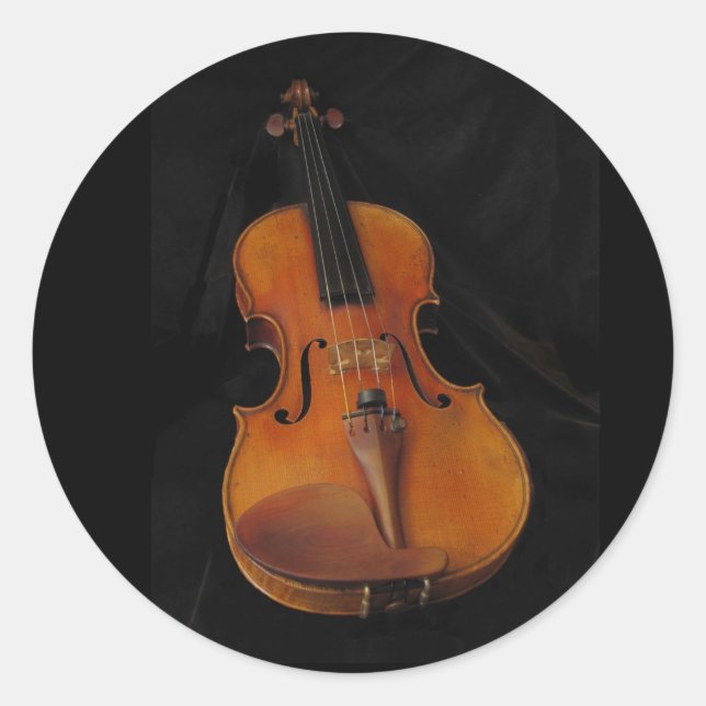 Sticker Rond Violon (Devant)