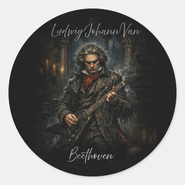 Sticker Rond Virtual Belonging (Devant)