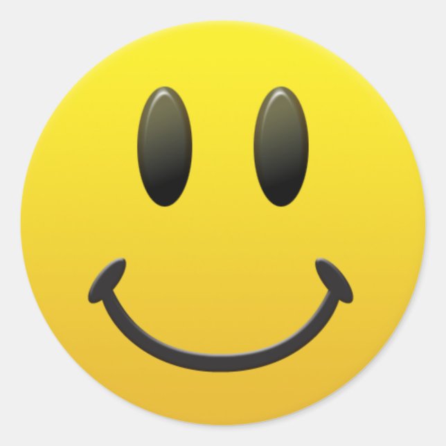 Sticker Rond visage (Devant)