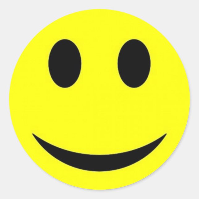 Sticker Rond visage (Devant)
