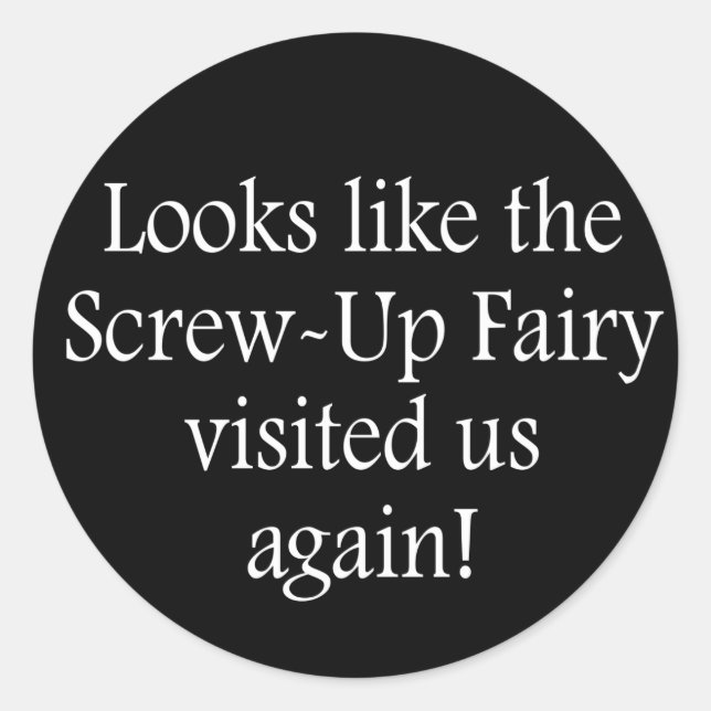 Sticker Rond Visser la fleur (Devant)