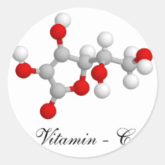 Sticker Rond Vitamine C