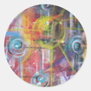 Sticker Rond Vitesse constante 4