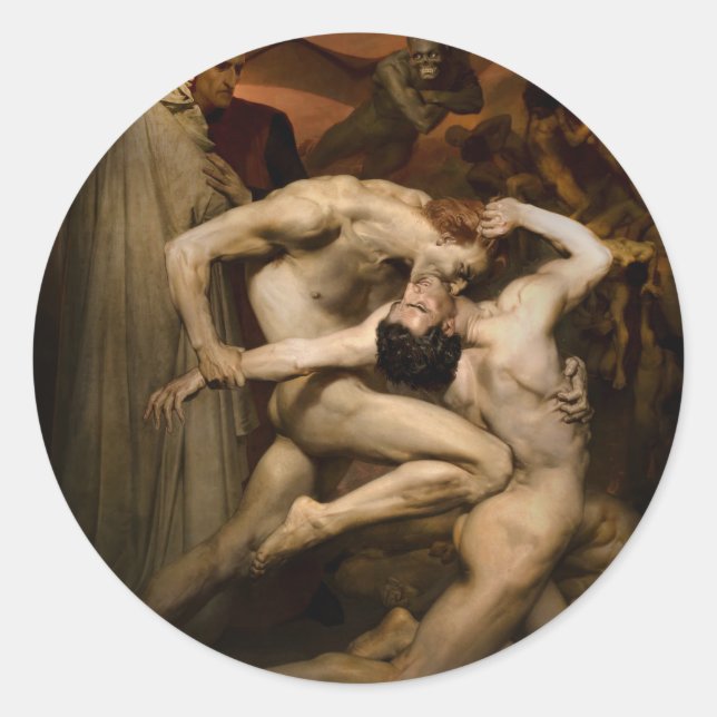 Sticker Rond Vivid Retro (Devant)