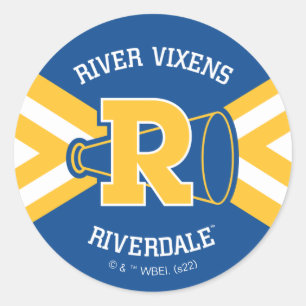 Sticker Rond Vixens Cheer Uniform