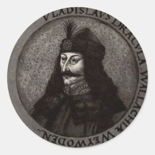 Sticker Rond Vlad the Impaler