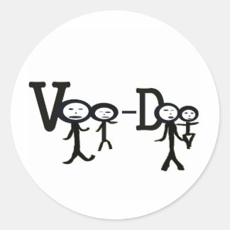Sticker Rond vo Doo