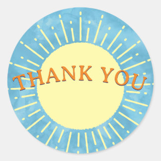 Sticker Rond Voici Le Baby shower Son Aquarelle Personnalisé