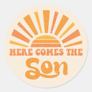 Sticker Rond Voici Le Fils De Dieu I (Jésus)