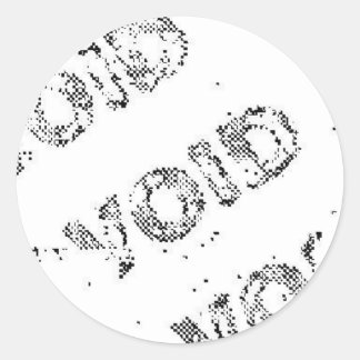 Sticker Rond void_statique
