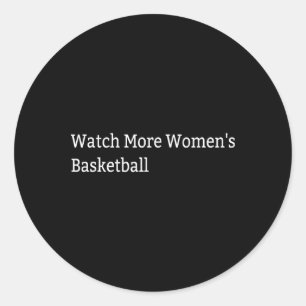 Sticker Rond Voir plus Sketll féminin 3